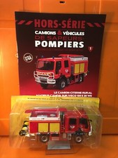 POMPIERS 1/43  HS   N°1 LE CAMION CITERNE RURAL IVECO 150E 28 WS