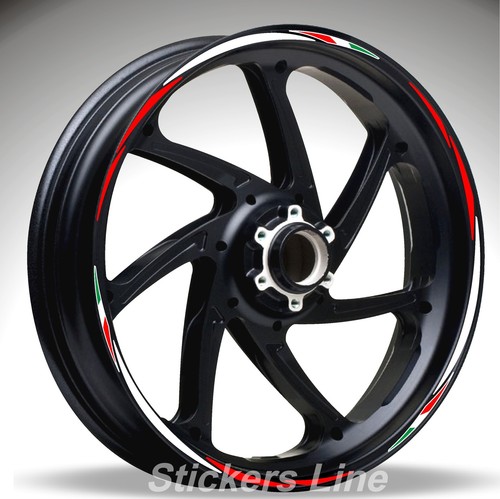Autocollants roues moto - roues, bandes