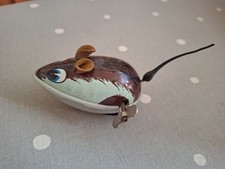 Jouet Vintage Souris En Métal