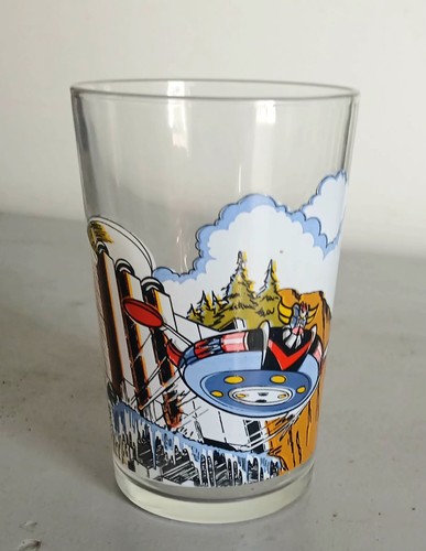Verre moutarde goldorak - verre,