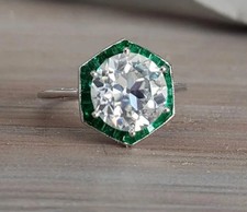 Bague de fiançailles art