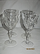 4 verres a porto vin apéritif cristal d'Arques Washington no Rambouillet 13,5 cm