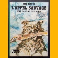 Bibliothèque Verte L'APPEL SAUVAGE Jack London Jacques Pecnard 1974