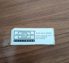 Vintage Panavision Sticker