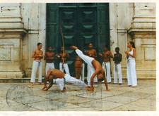 Carte BRESIL SALVADOR BAHIA Capoeira Multiestilos Prof. Gilson Cardoso