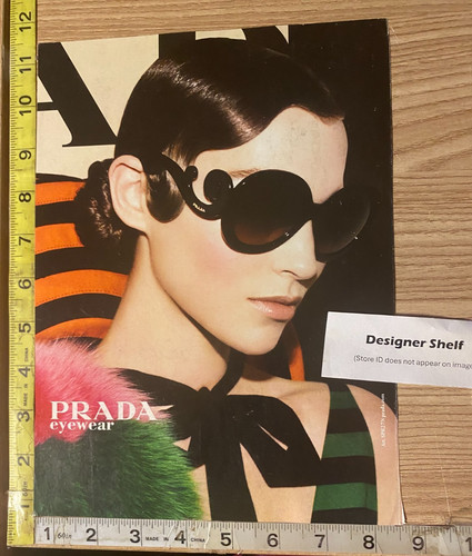 Prada black baroque sunglasses - baroque,