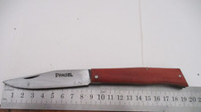 ANCIEN COUTEAU PLIANT PRADEL MANCHE EN BOIS