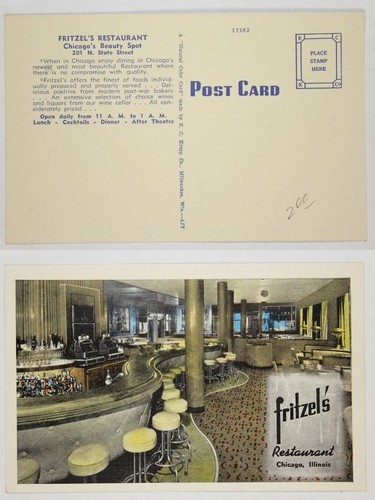 Fritzel restaurant chicago - restaurant,