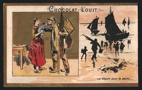 Collectible picture chocolate