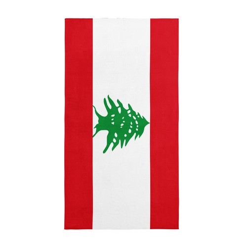 Serviette plage drapeau - serviette,