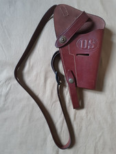Etui holster d'épaule M3 cuir brun Colt 45 US M-1911 du Gi's Normandie 1944