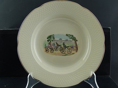 Antique rare plat - rare, en