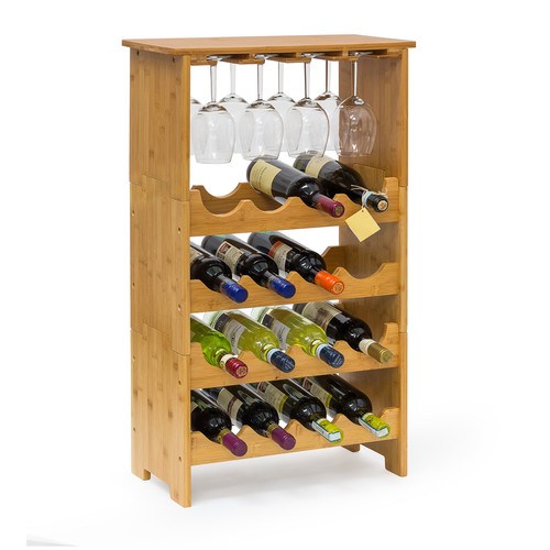 Casier bouteille étagère - , à