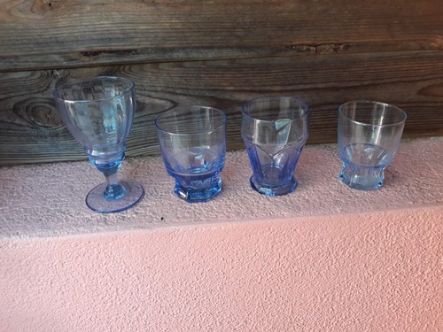 Lot verres pied - lot, gobelet