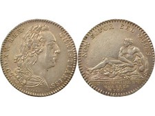 Extraordinaire des Guerres - Louis XV - Jeton argent 1767