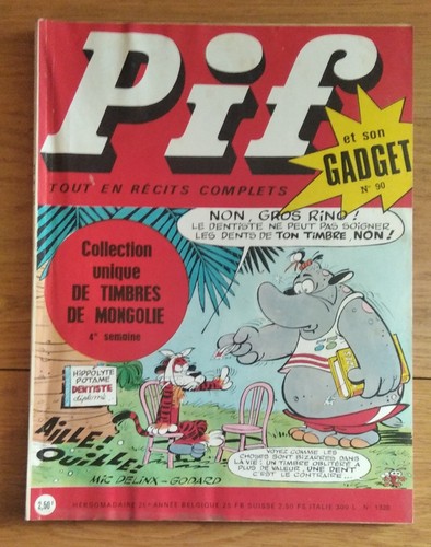 Pif gadget - gadget, n°