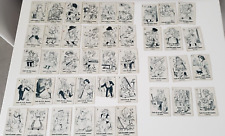 Rare Jeu de 7 familles métiers vers 1910 JLR - complet