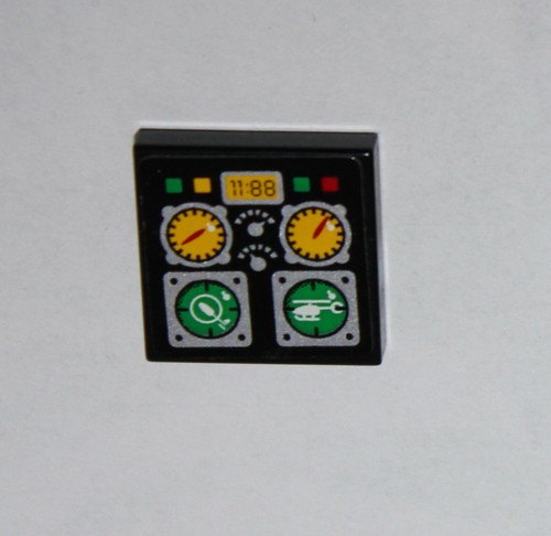 Lego black tile 2x2 - tile,