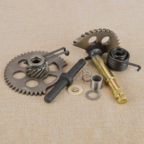 Kick start shaft gear - start,