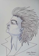 Jean MARAIS : Autoportrait "La Belle et la Bête", Lithographie signée
