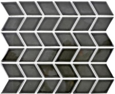Mosaïque céramique diamant