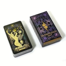 Coffret jeu de 78 cartes Tarot Divinatoire « Le tarot de l'esprit émerveillé »