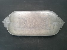 CENTRE DE TABLE EN ETAIN F