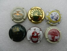 12-lot 5 capsules plaques de