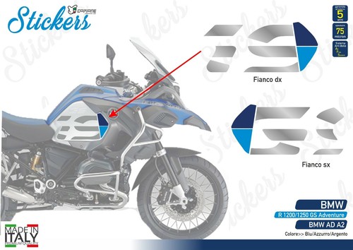Adhésifs flanc réservoir - adhésifs,