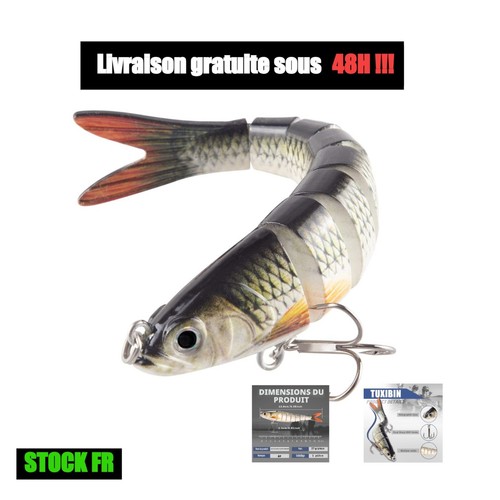 Leurre brochet poisson nageur