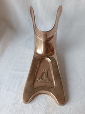 TIRE BOTTE VINTAGE LAITON MASSIF "TIREBOTAISE" ENGREVAL FRANCE