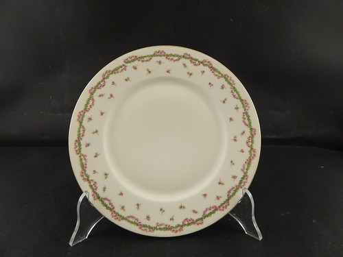 Antique assiette dessert - assiette,