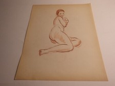 1930.art deco french nude red