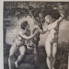 Gravure ancienne Raphaël par