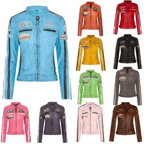Veste moto cuir pour - moto,