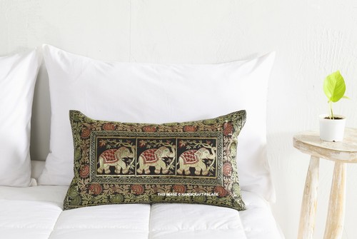 Housse coussin ethnique - de,