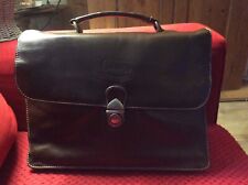 cartable CACTUS : SYLVAIN LEFEBVRE   cuir brun ( M/GO/V)