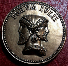 Art Deco FORVM IVLII Celto Ligurian Fréjus & Roman city France medal S REGIS