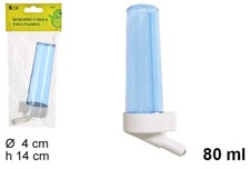 Abreuvoir pour Cage à Oiseaux Volière 80ml en Plastique Réservoir d'Eau