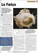 Fascicule Notre Monde - Le corps Humain - Le Fœtus 