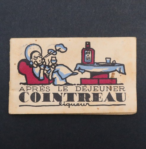 Carnet publicitaire cointreau - publicitaire,