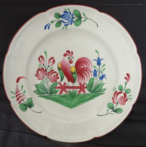 Assiette faïence saint - faïence,