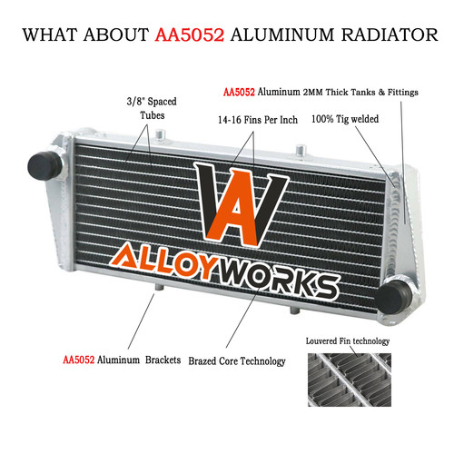 Alu radiateur pour ultralight - alu,