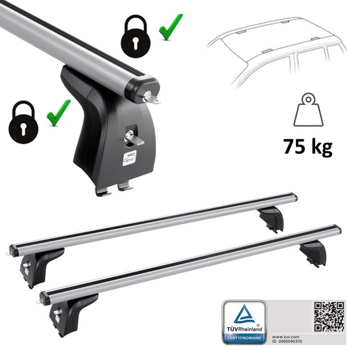 Barres toit aluminium - barres, en