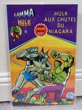 80's Marvel Comics Aredit Color Gamma Hulk Hulk Aux Chutes Du Niagara TBE