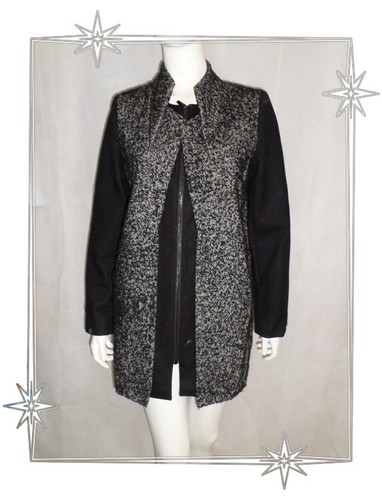 Manteau fantaisie noir - Ⓑmanteau,