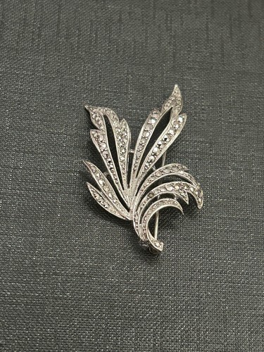 Ancienne broche argent - en,