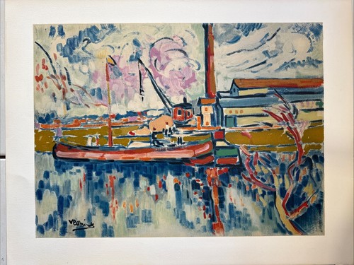 Lithographie maurice vlaminck - lithographie,