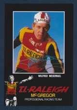 CYCLISME repro PHOTO cycliste WILFRED WESEMAEL équipe TI RALEIGH Mc GREGOR