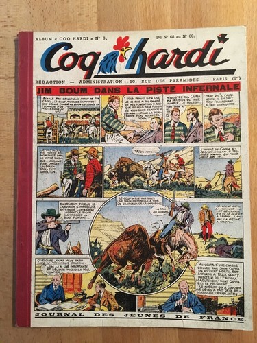 Coq hardi reliure - hardi,